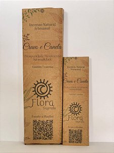 Incenso Natural Cravo e Canela