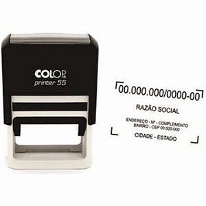 CARIMBO COLOP PRINTER 55 CNPJ