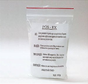 PÓS-EX - Pó Secante para Carimbos | Embalagem 60g