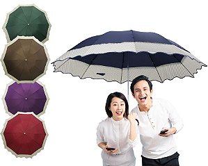Guarda-chuva sombrinha extra grande resistente e duradouro