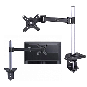 Suporte Ajustável Vinik SM330B para Monitores de 12 a 32 Polegadas - Versátil e Estável