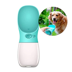 Bebedouro Portátil Para Pet Cães E Gato Automático Garrafinha para Água