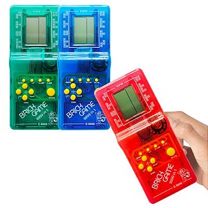 Super Mini Game Retro Jogo Tetris 9999 Jogos Brick Game Portatil