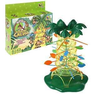 Brinquedo Infantil Jogo Cada Macaco no Seu Galho: Art Brink