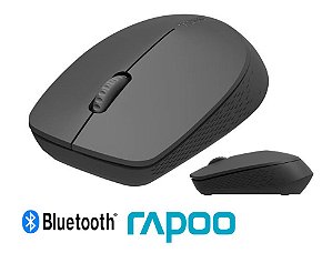 Mouse Bluetooth Sem Fio Rapoo Silencioso 5 anos de Garantia