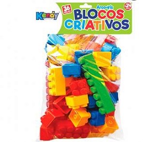 Bloco De Montar Construção Jogo Blokito Brinquedo Pedagógico