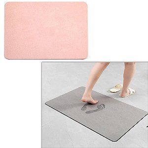 Tapete Secagem Rápida 3 segundos em terra diatomácea Premium