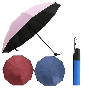 Sombrinha Guarda-chuva Blackout com proteção UV Manual Brizi