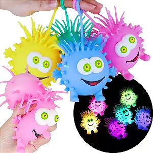 Brinquedo de Apertar Zoiudo Bolinha Colorida Relaxante Zóio