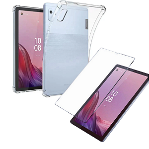Kit Capa Transparente + Película Lenovo M9