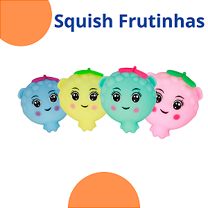 Squish Boneca Apertar Frutinha