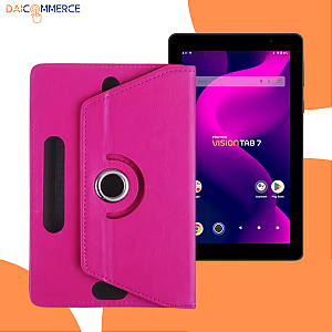 Capa Case Giratória para Tablet Positivo Vision Tab 7 Polegadas