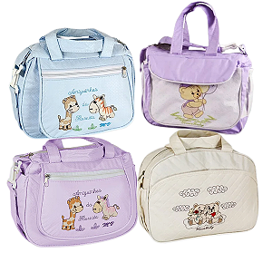 Bolsa Frasqueira Maternidade Saída Infantil Para Bebê Menino Menina Reforçada