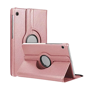 Capa giratoria rose gold galaxy tab a9 plus