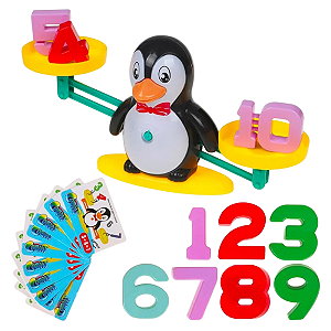 Brinquedo Jogo Balança do Pinguim