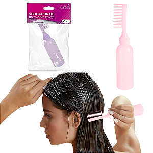Pente Aplicador de Tinta de Cabelo - Ferramenta Prática para Aplicação Precisa