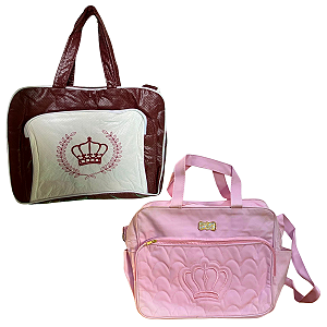 Bolsa Saída de Maternidade Mave Baby p/ Menina Multifunção Mamãe bebê Multiuso