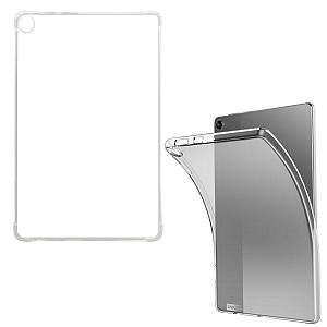 – Capa de Silicone Transparente para Lenovo Tablet M10 Geração 3 (ZAAE0071BR) | Proteção Flexível, Fina e Anti-Impacto