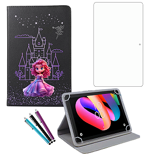 Kit Capa Protetora + Película de Hidrogel + Caneta Touch para Tablet TCL TAB 10L Geração 3 | Proteção Completa e Funcion