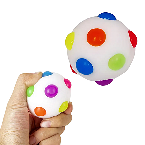 Bola LED Colorida Que Brilha No Escuro | Brinquedo Luminoso Para Crianças e Festas | Diversão Que Acende e Ilumina a Noi