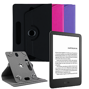 Capa Giratória 360º Para Kindle 11ª Proteção + Suporte