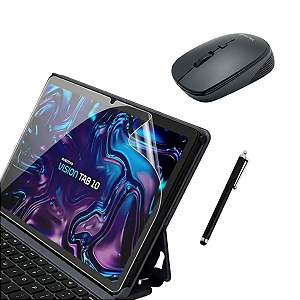 Kit Vision Tab 10: Mouse + Caneta Touch + Película Hidrogel