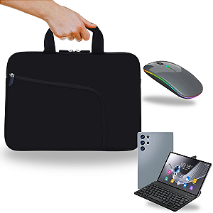 Kit P/Tablet PC 10 Polegadas Android Mil10: Luva + 1 Mouse