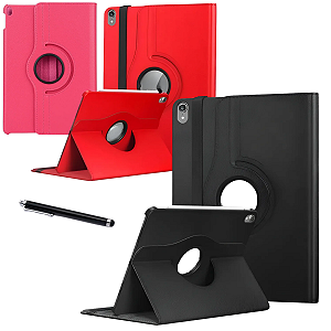 Capa Executiva Giratória p/ iPad Air 4ª e 5 geração + caneta