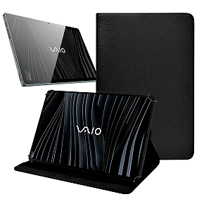 Capa Case Giratória + Película de Vidro Compatível C/ Tablet Vaio Tl10 10.4