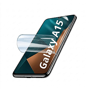 Película Hidrogel Anti Risco p/ Smartphone Samsung A15
