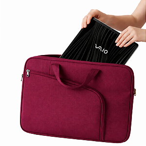 Bolsa Case Luva com Bolso p/ Tablet VAIO TL10 Vinho