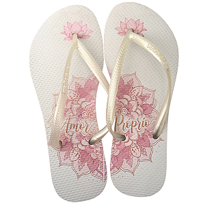 Havaianas Original Feminino Personalizada tamanho 35/36 Slim