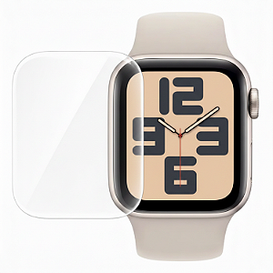 Kit 2 Película Hidrogel p/ Relógio Apple Watch SE GPS 40 mm  Proteção Tela