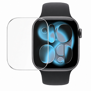 Kit 3 Película Hidrogel Fosca Resistente Premium p/ Apple Watch Série 11 46mm