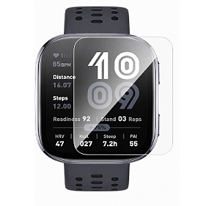 Kit 2 Películas de Hidrogel p/ Smartwatch Amazfit Bip 6 Amoled 1,97