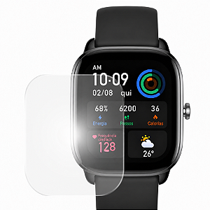 Kit 2 Película Hidrogel Premium p/ Relógio Amazfit Gts 4 Mini 1.65