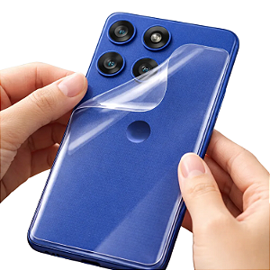 Película de Hidrogel Traseira Premium p/ Celular Motorola Edge 60 Pro