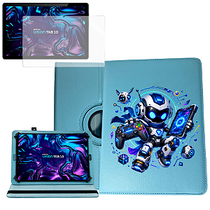 Capa Personalizado Infantil p/ Vision Tab 10 T3010 Película