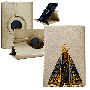 Capa Personalizado Giratória Premium p/ Tablet Vaio Tl10 10.4 Nossa Senhora - Anti Risco