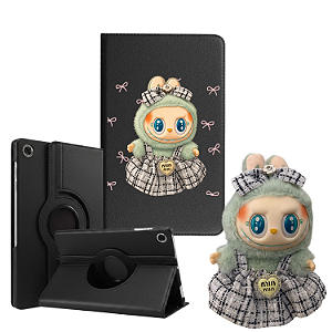 Labubu c/ Roupa + Capa Personalizada p/ Tablet Samsung Galaxy A9 8.7