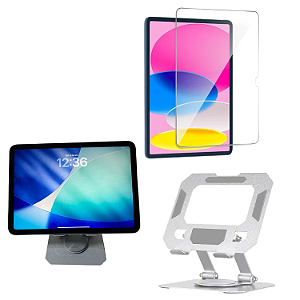 Película De Vidro p/ iPad A16 11 Geração + Suporte de Metal