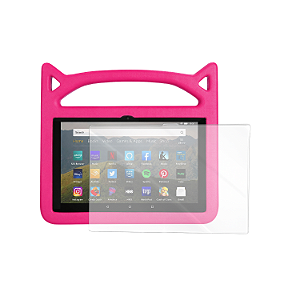 Película Proteção Tela Anti Risco Resistente p/ Tablet Amazon Fire HD8 Kids