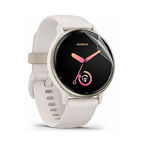 Kit 2 Películas Hidrogel Anti Arranhões p/ Relógio Garmin Vivoactive 5 43mm