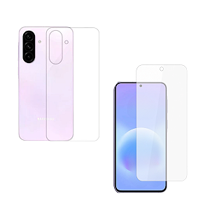 Kit Película Frontal + Traseira Hidrogel p/ Celular Smartphone Samsung Galaxy A57