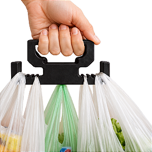 Alça p/ Carregar Sacolas Prático Reutilizável Mercado Compra