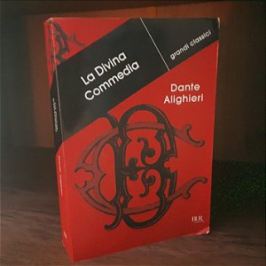 Livro La Divina Commedia, Dante Alighieri ✦ EDIÇÃO ITALIANA
