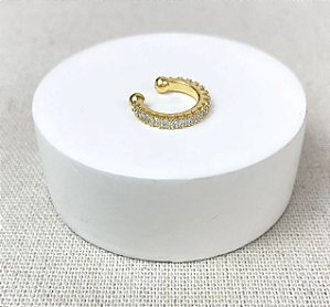 Piercing Zircônias - Dourado - Antialérgico