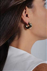 Argola Ana Júlia Ouro 18k