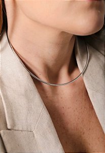 Chocker Aro Laila Ródio