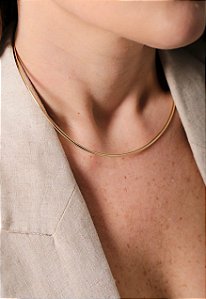 Chocker Aro Laila Ouro 18k